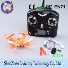 RC Quadcopter With LCD Controller Promotional inflatable airplane RC Quadcopter Drone with LCD Screen